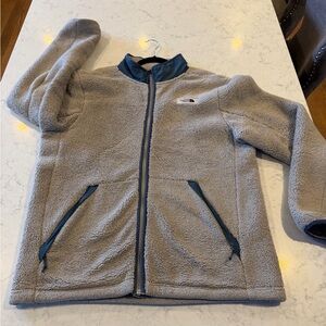 The North Face Gray Sherpa Jacket